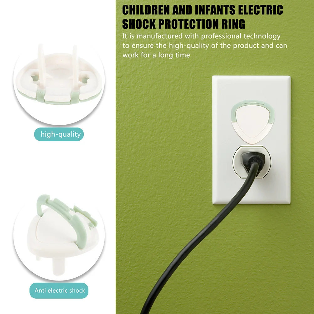 ฝาครอบปลั๊กไฟป้องกันเด็ก 24 ชิ้น ใช้ได้กับปลั๊กไฟทุกประเภท ผิวเรียบ ไม่มีขอบคม ป้องกันเด็ก ปลอดภัย