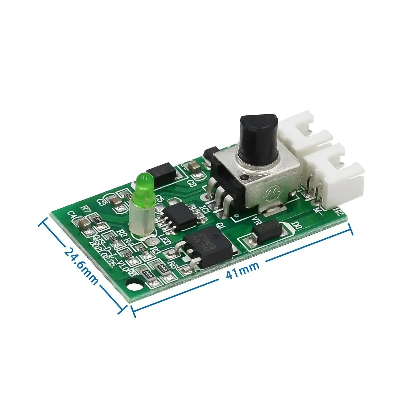 

PWM motor speed board can not mediate high power DC motor stepless governor 10A