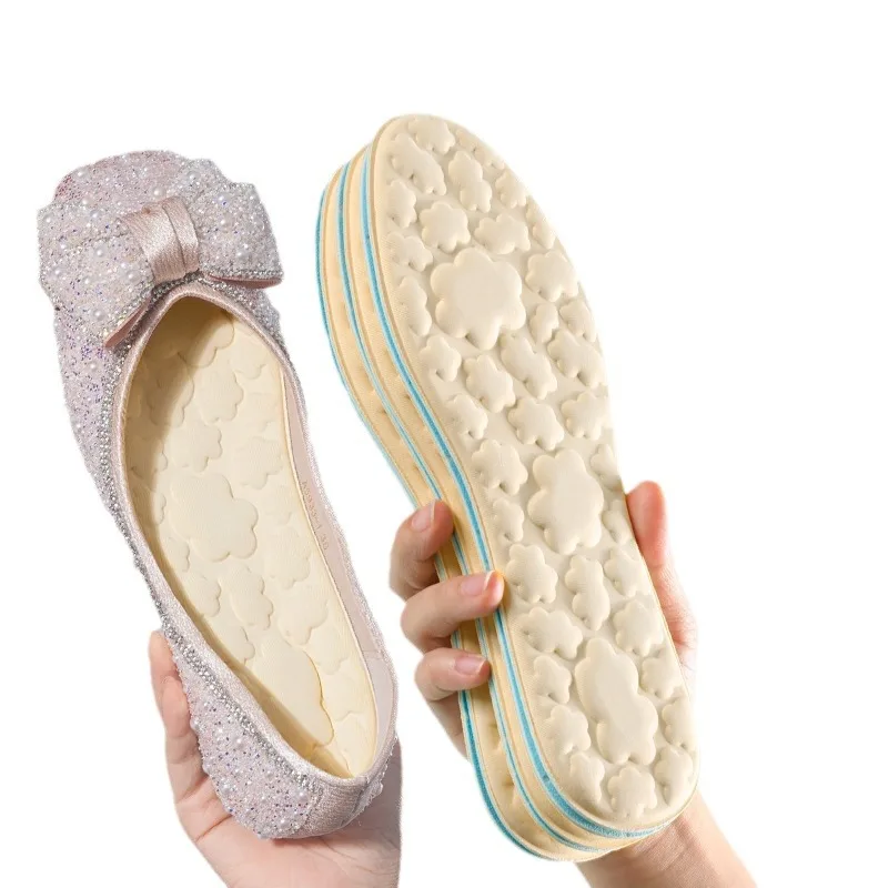 Massage Memory Foam Insoles for Shoes Sole Breathable Cushion Sport Insoles Feet Running Orthopedic Insoles Men Women Shoe Pads image 6