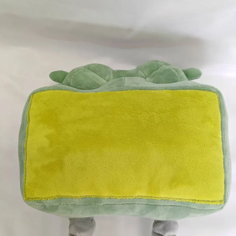 New Clay the Claymore Plush Doll Kawaii Green Square Doll Pillow Accessories Gift Collection Model For Kid Birthday Gifts