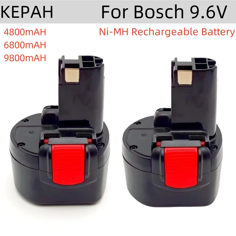 Makita New BAT048 for Bosch 9.6V 12800mAh Ni-CD Rechargeable Battery Power Tools Battery for Bosch PSR 960 BH984 BAT048 BAT119