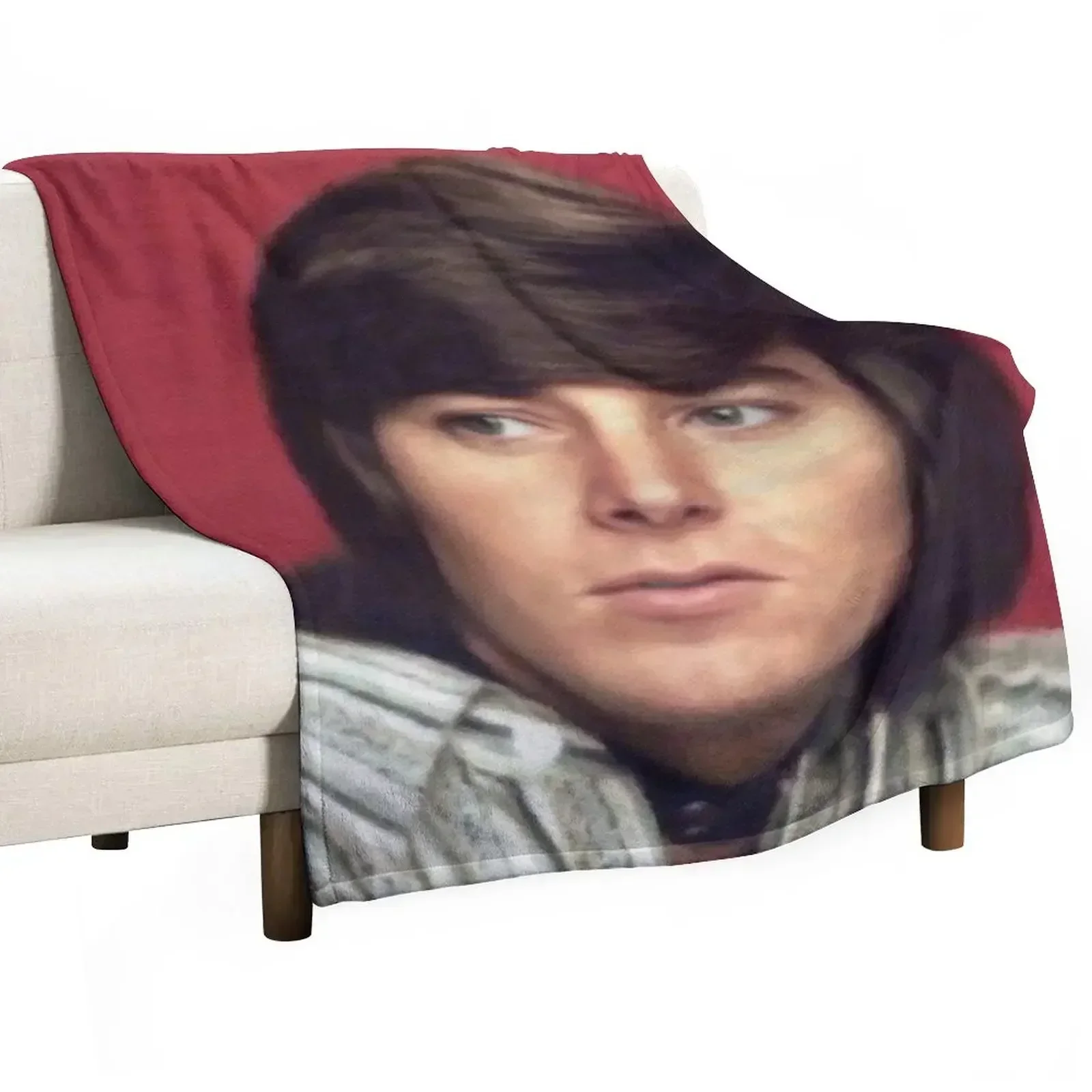 Bobby Sherman, Music Star Throw Blanket manga Thermals For Travel Blankets