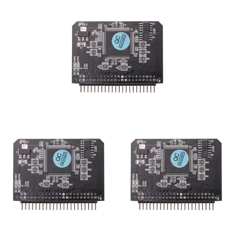 3X SD SDHC SDXC MMC Memory Card To IDE 2.5 Inch 44Pin Male Adapter Converter V