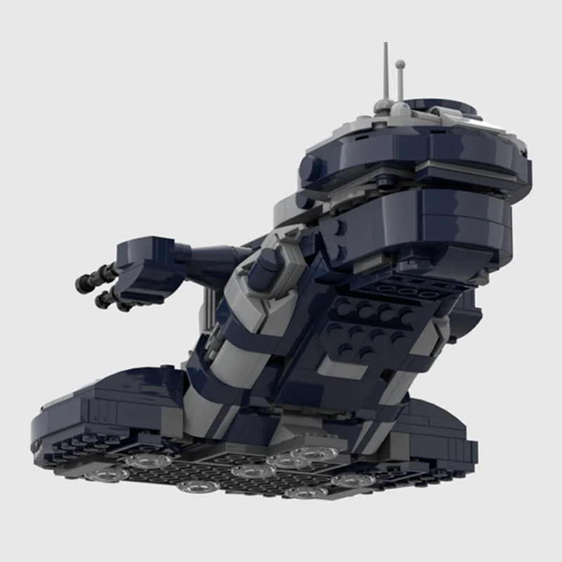 Gepantserd transportvoertuig Model MOC Bouwstenen Oorlogsapparatuur Modulaire technologie Geschenken Vakantie Monteer kinderspeelgoed Pak