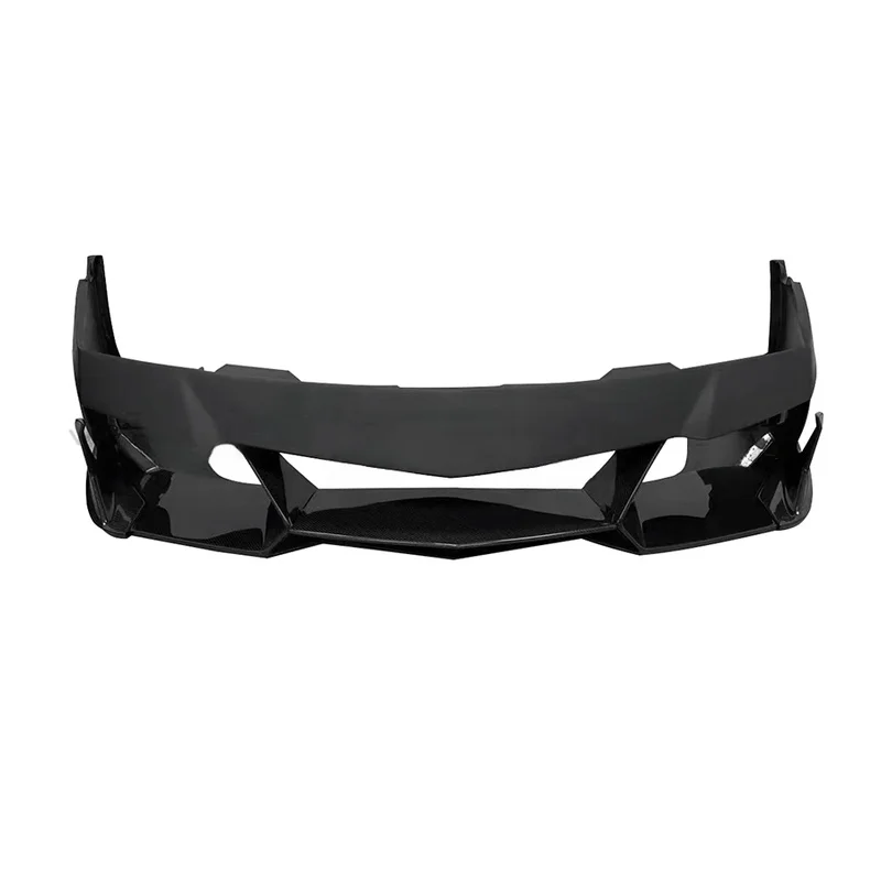 Hot Selling V Style Half Carbon Fiber Front Bumper Gallardo LP550 LP560 LP570 2008-2014 Exterior Bodykit