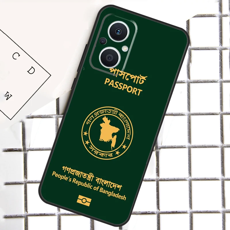 Bangladesh Flag Case For OPPO Reno 4 5 6 7 8 Lite 5Z 4Z 2Z 8T 10 Pro OPPO Find X2 X3 X6 X5 Pro Lite Cover