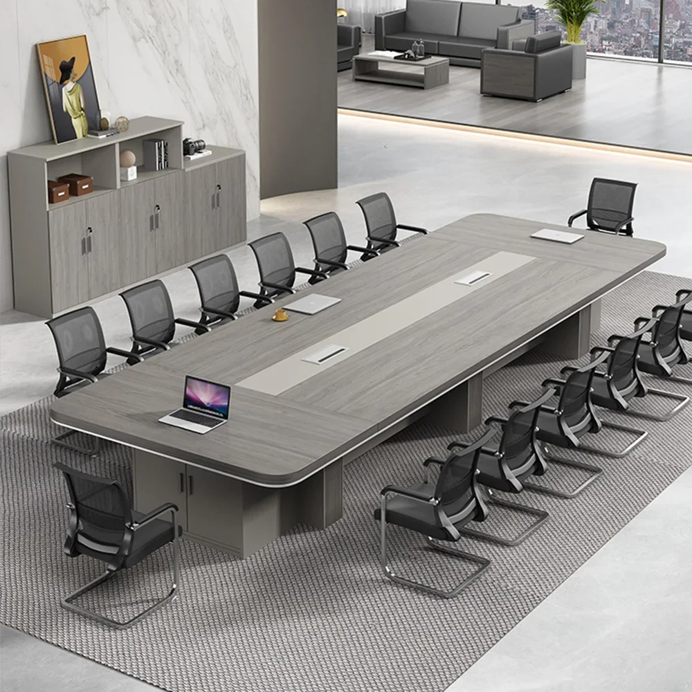 High Quality Large Modern Conference Room Meeting Table High-end Wooden Office Furniture