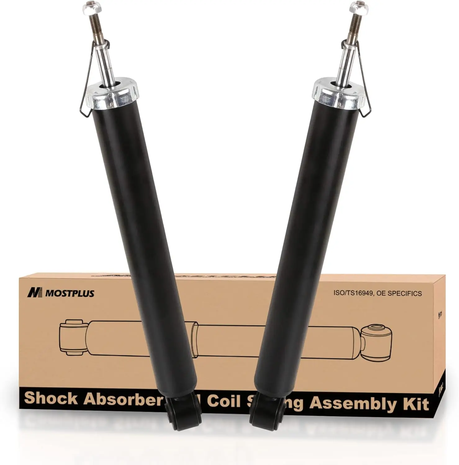 

349060 Rear Shocks Struts Absorber Set Compatible for 2007 2008 2009 Kia Amanti 2006 2007 2008 Hyundai Sonata