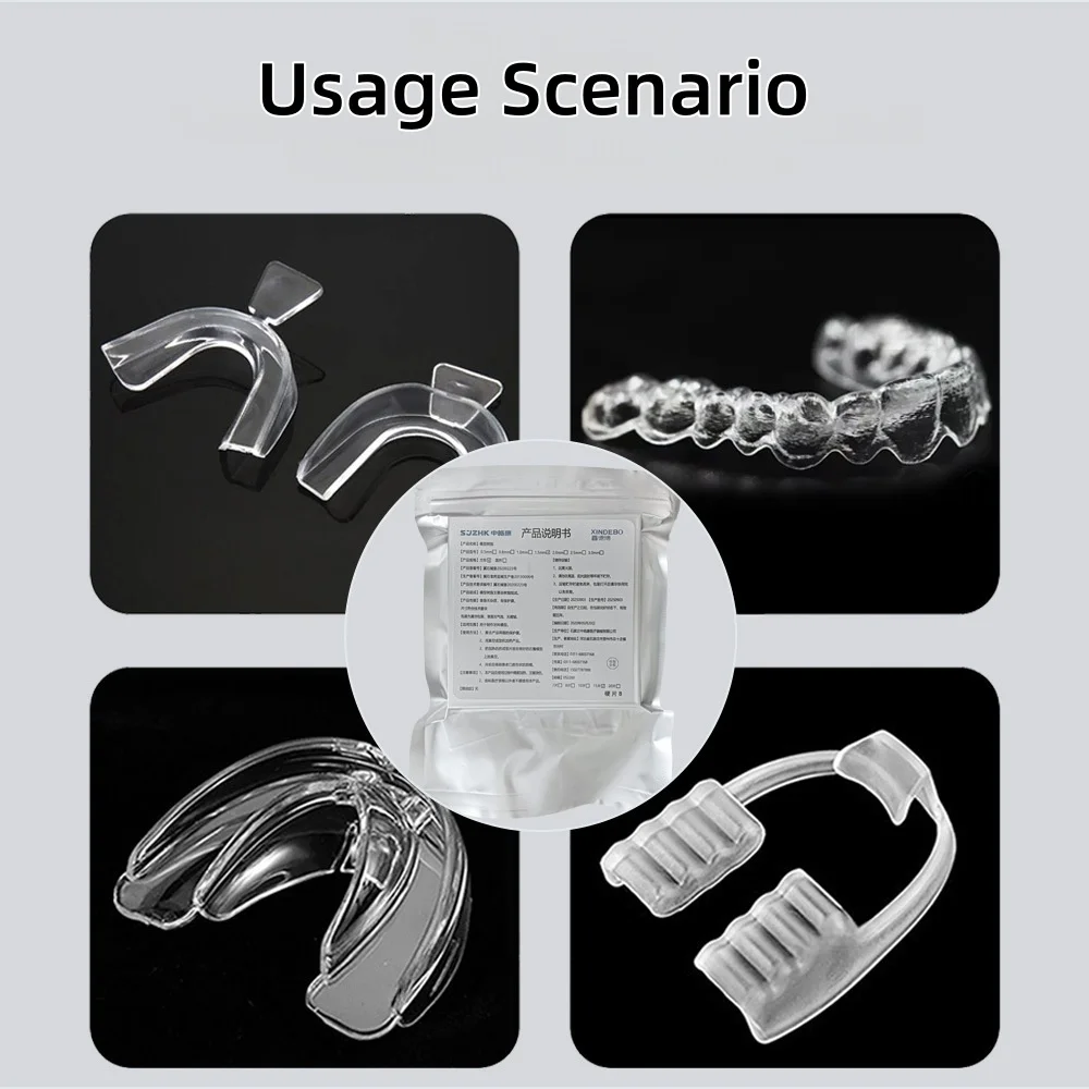 20/15/10PCS Dental Orthodontic Splint Retainer Vacuum Forming Sheet Soft Hard 1.0/1.5/2.0mm Dentistry Thermoforming Materials