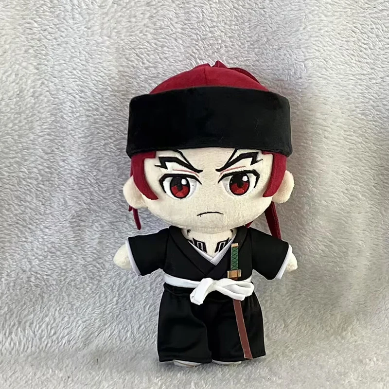 20cm Abarai Renji Plush Doll Soft Stuffed Cartoon Anime Soft Plush Toys Bleach Abarai Dolls Aizen Sousuke Fan Holiday Gift