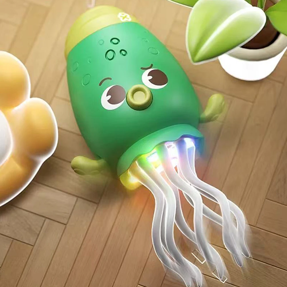 لعبة الأخطبوط الراقص الكهربائية للأطفال ألعاب الحيوانات الأليفة الإلكترونية تجنب الاستشعار الأخطبوط الكرتون التفاعلية التنمية تتحرك التعليم #1