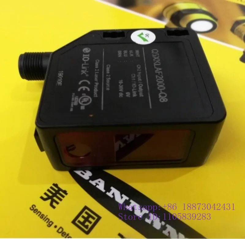 Q5XKLAF2000-Q8 l-aser ranging displacement sensor, remote object detection induction switch