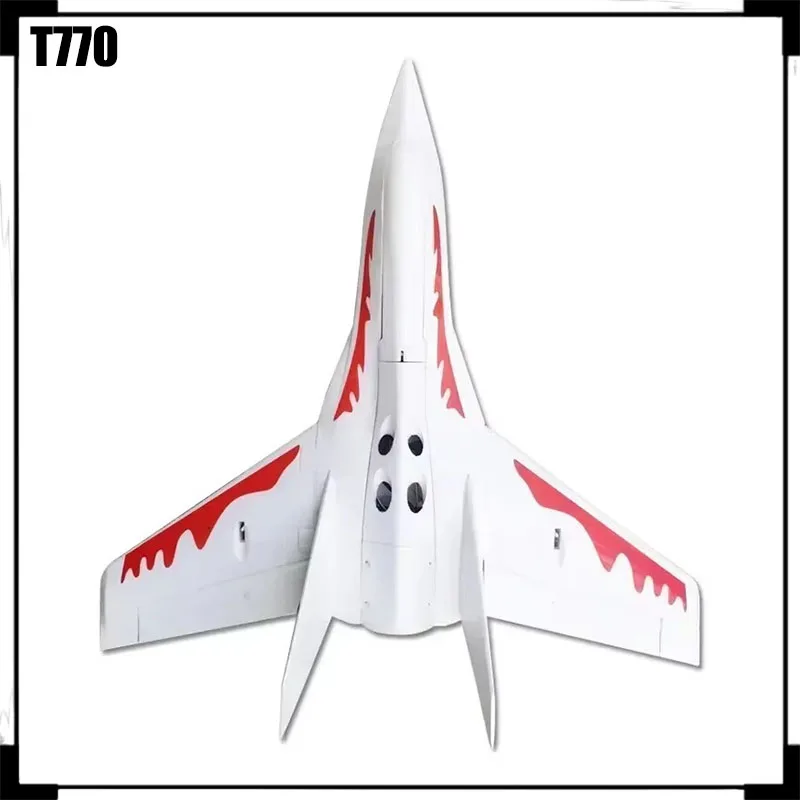 Qlq Rc Plane Aircraft Model Sword T770 64mm Culvert Epo Drop Resistant Delta Wing Fixed Wing Remote-controlled Aircraft Toy