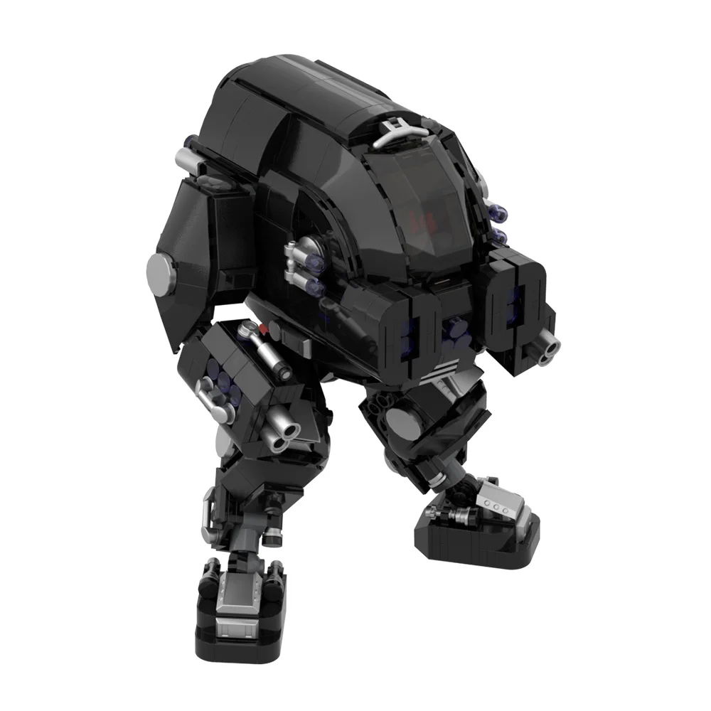 

MOC StarCraft Goliath Mech Model Building Blocks Military Combat Shooting Robot Creative Design Activity Mech Brick Toy Gift