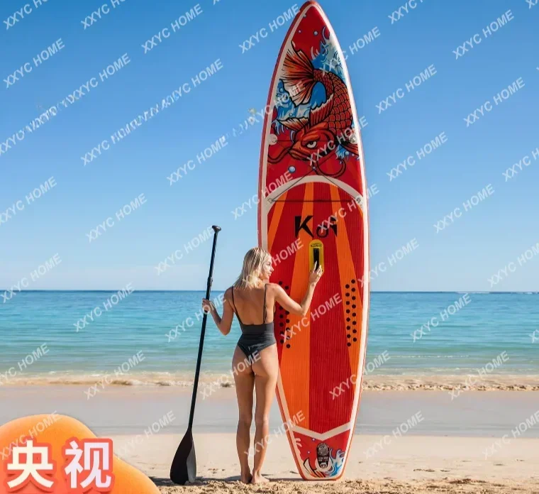 Pulp Board Inflatable Surfboard Professional Sup Water Skiing Paddle Board Paddle Factory Outlet