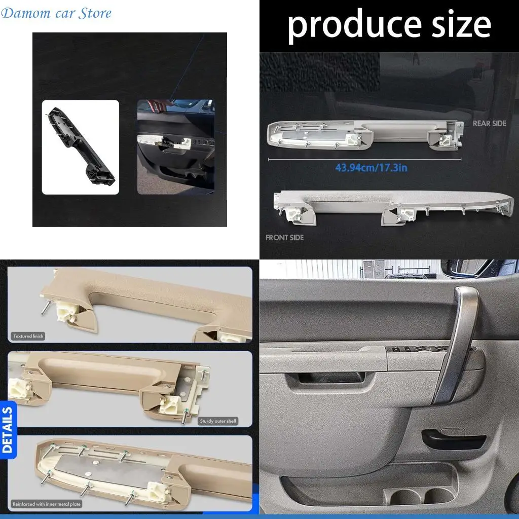 

A2UC ABS Plastic Driver Side Armrest Window Switches Panel Repair for Front Left Door Replacement 22818465