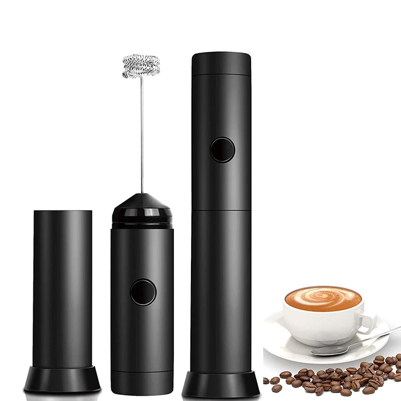 Batidora eléctrica de espuma para el hogar, batidora de leche para café Latte, capuchino, herramienta de cocina