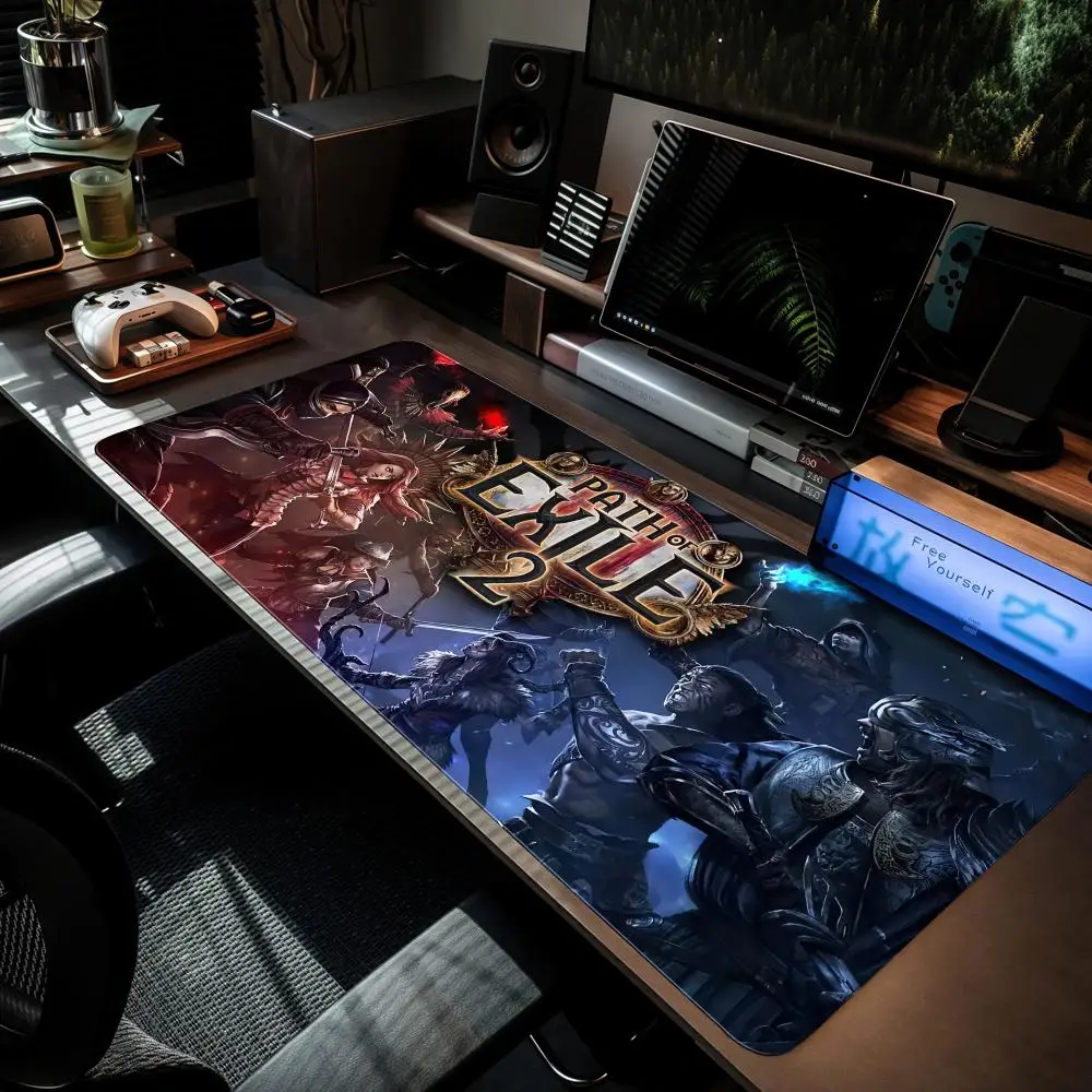 P-Path of Exile 2 Mouse Pad XXL Computer Accessories Large Keyboard Laptop Table Pad The New Product Gamer Gaming