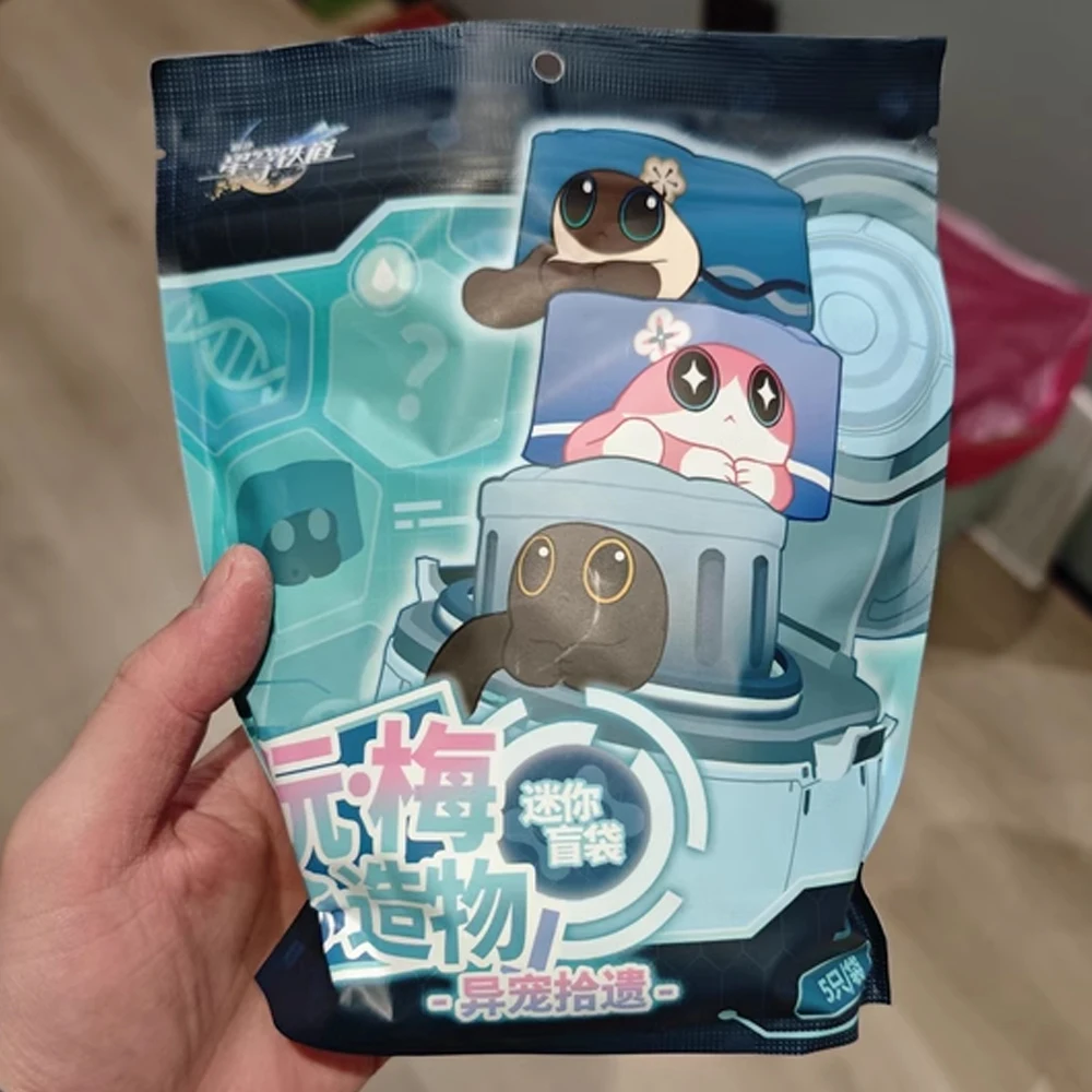 Honkai Baru: Figur Mini Koleksi Rel Bintang Kotak Buta Hadiah Anak Merchandise Mihoyo Resmi Seri Mini Kreasi Ruan Mei