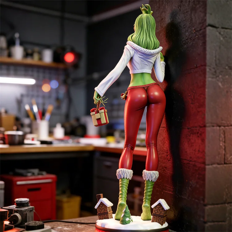 LinDeekin D308 مجموعات جراج ثلاثية الأبعاد مخصصة غير مطلية NSFW الشكل GK نماذج الراتنج الأبيض المفكك بازل قطع نماذج شخصية