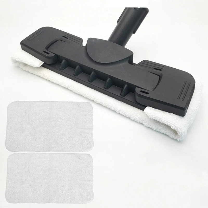 Cleaning Mop Cloth Cotton Washable White 3Pcs Wooden floor CTK10 CTK20 SC4 SC5 Engine For Karcher Microfiber Part