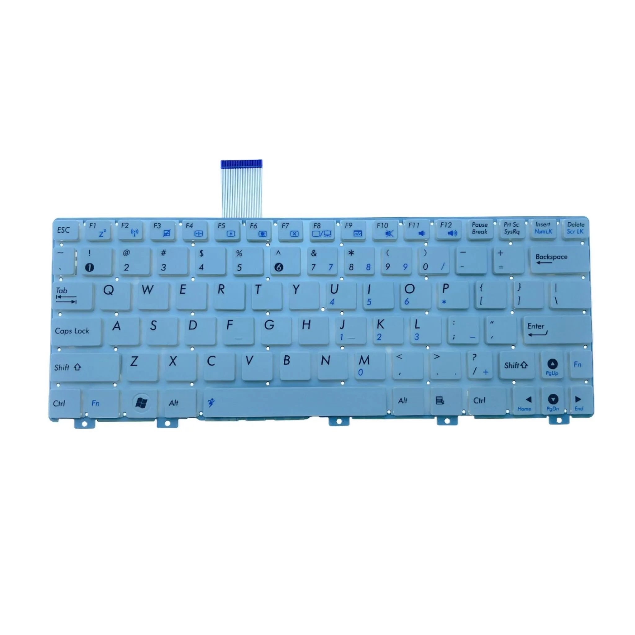 New US Laptop Keyboard For ASUS EeePC 1015 1015B 1011PX 1015P 1015PE 1015PED 1015PEM 1015TX Notebook PC Replacement