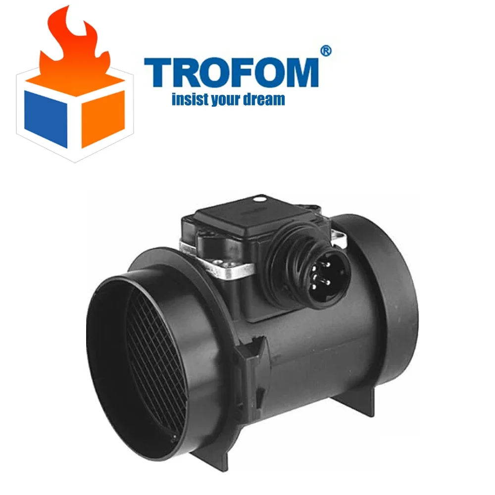 MASS AIR FLOW SENSOR FOR BMW E34 E36 E39 320i 520i 5WK9007 5WK9007Z 13621730033 1730033 6106083SX 20936756 9011201 8ET009142091