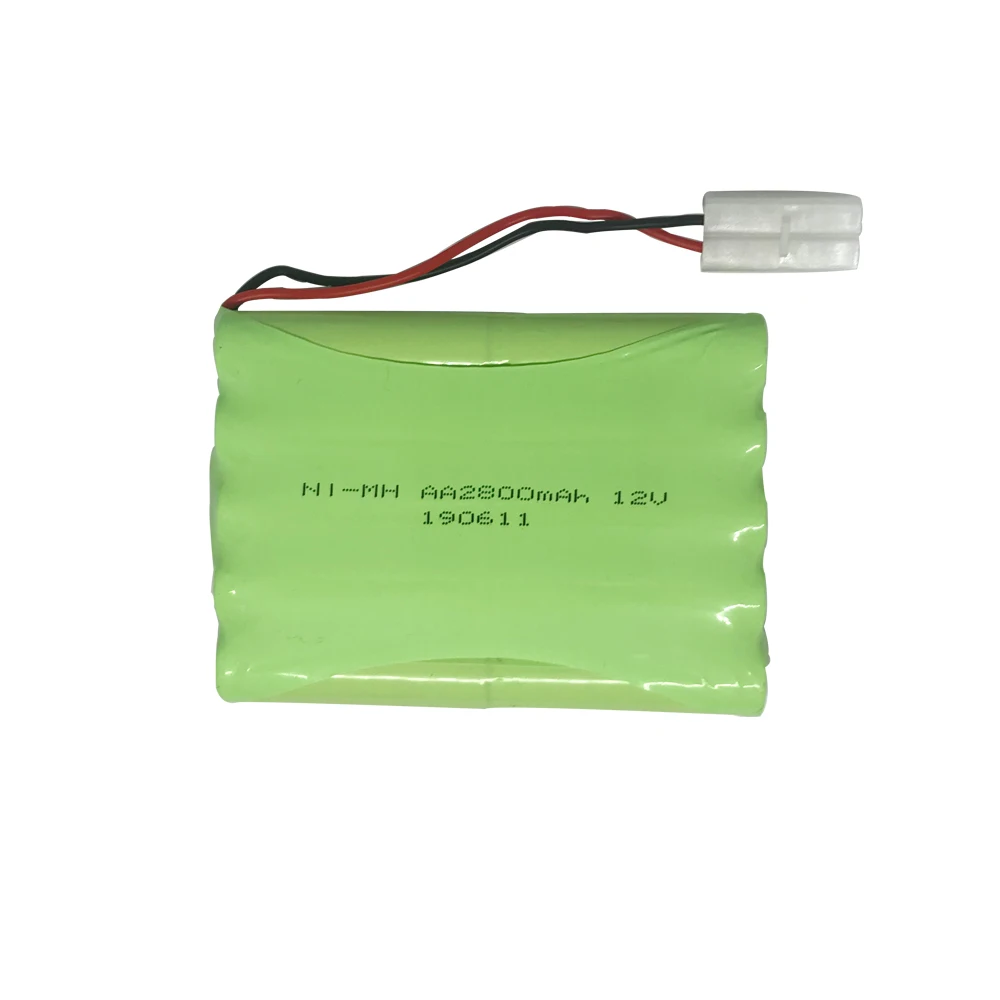 12v battery 2800mAh AA NI-MH H Battery Tamiya/kep-2p Plug for  remote control toys car ship robot model 12V 2800mah nimh battery