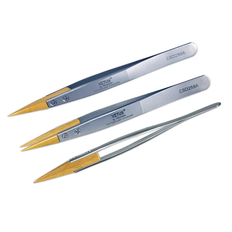 

Watch Repair Tools, Precision Anti-magnetic Forceps 27 Insulation Does Not Hurt Parts Gangyuan Precision