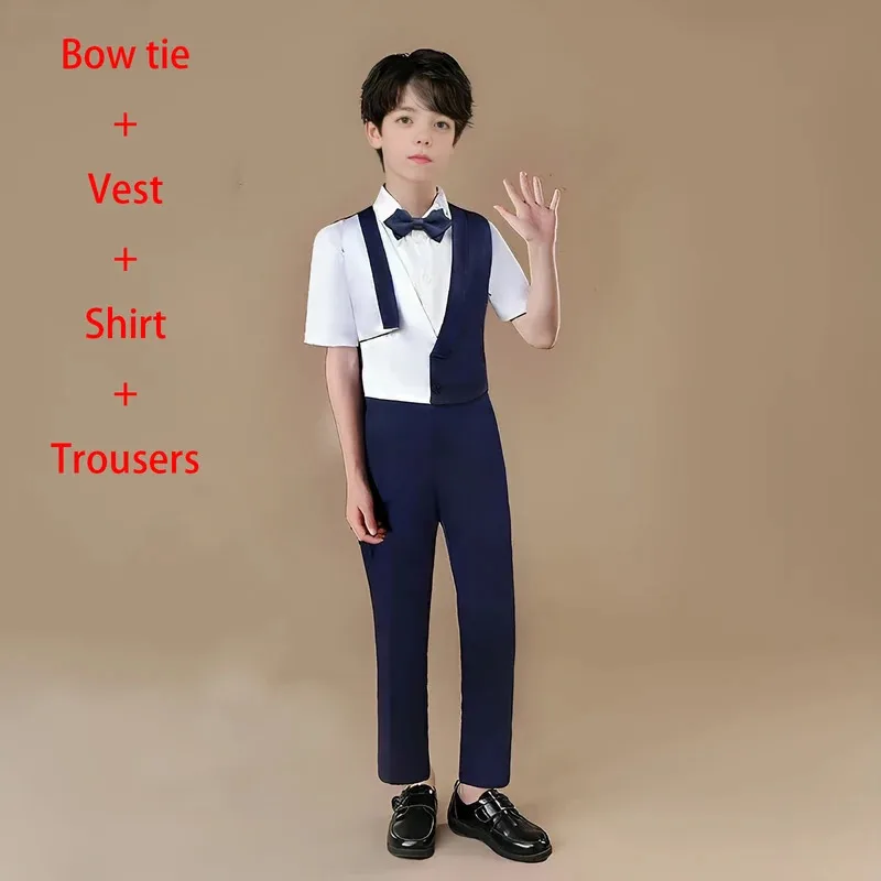 New Kids Traditional Korean School Uniform Set Choir Performance & Class Cosplay Costume for Elementary to Middle School bvh2025
