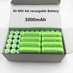 Batteries Rechargeables, Pré-chargées 1.2V AA 3000 MAh NI MH