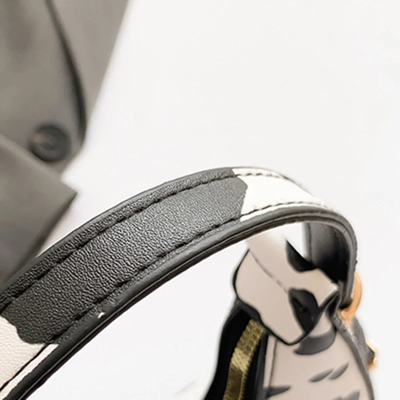 Neue Kuh Muster Schulter Tasche Für Frühling/Sommer Vielseitige frauen Tasche Personalisierte Koreanische Leopard Muster Unterarm Handtasche – Detail 37