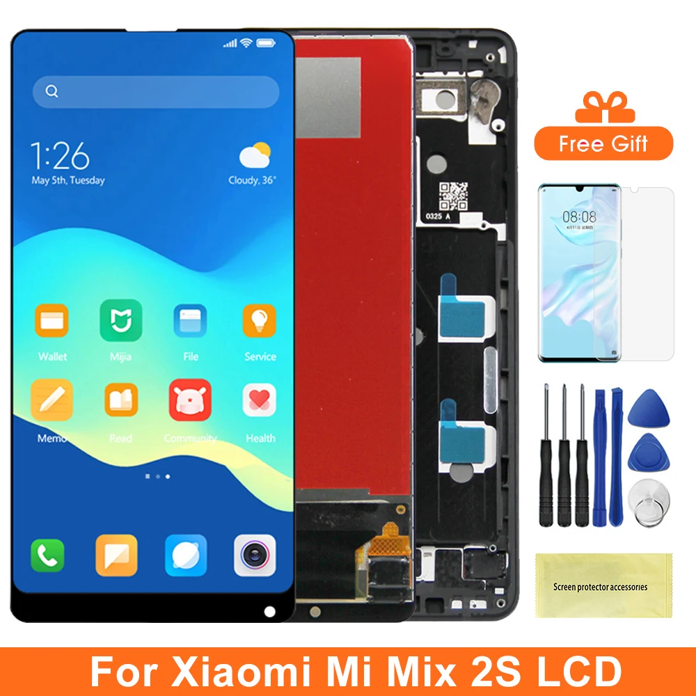 5.99'' Mix 2s Display Screen, for Xiaomi Mi Mix 2S M1803D5XA Lcd