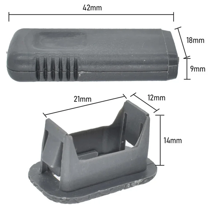 1/4 Set Door Lock Pin Cap with Holding For Mitsubishi Pajero Montero V31 V32 V33 V43 SHOGUN MK2 MB774548 MB775216 Car Accessory