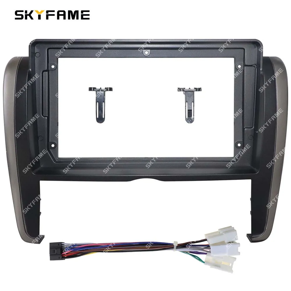 SKYFAME Car Frame Fascia Adapter Android Radio Dash Fitting Panel Kit For Toyota Premio Allion 260