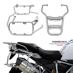 For BMW R1200GS R1250GS LC ADV Motorcycle Panniers Rack Stainless Steel Saddlebag Bracket R1200 GS R 1250 GS Adventure 2014-2023