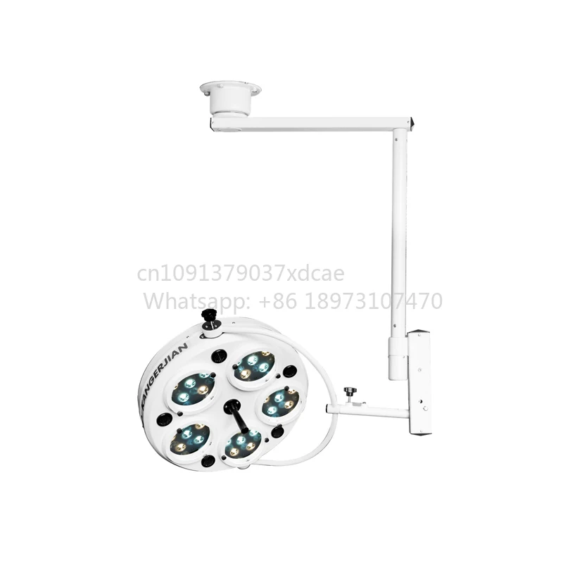 Low Price LED Surgical Light Electric Theatre Operating Room Shadowless Lamp Metal Ceiling Shadowless Lamp For Surgery Lighting