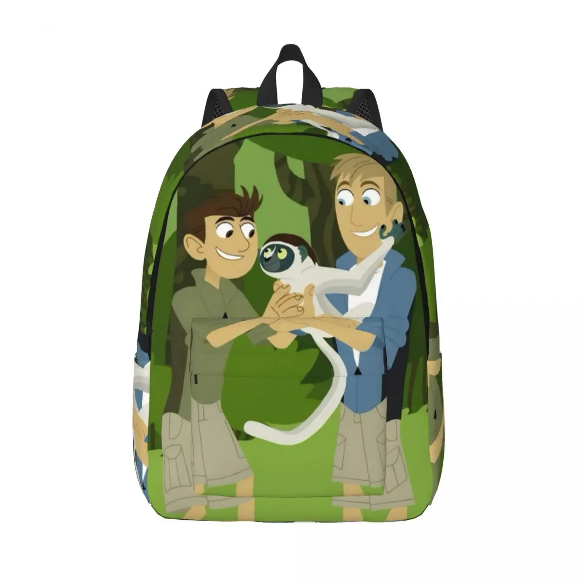 

Рюкзак Wild Kratts для мальчиков и девочек, детский школьный рюкзак для книг, рюкзак «Золог Крис и Мартинс», школьная сумка для дошкольников, спортивная сумка