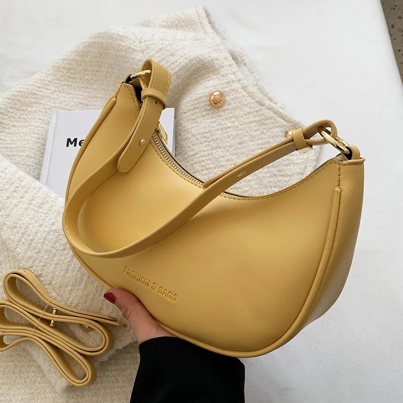 Women\'s Bags High-Quality Texture All-Match Ins Simple Crossbody Single Shoulder Bag 2024 New Fashion Female Underarm Bags