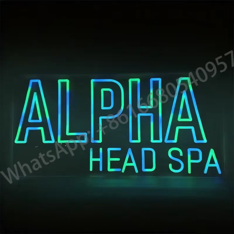Customized Dimmable Dynamic Led Neon Lights, Rgb Color Lighting, bar Decoration, Music Synchronization Rgb Neon Lights