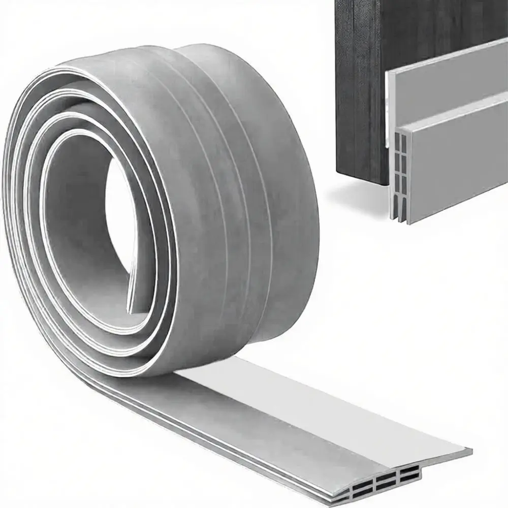 Soundproof Door Bottom Seal Strip Adhesive Weatherstripping Dustproof Draft Stopper For Interior Bedroom Home Gap
