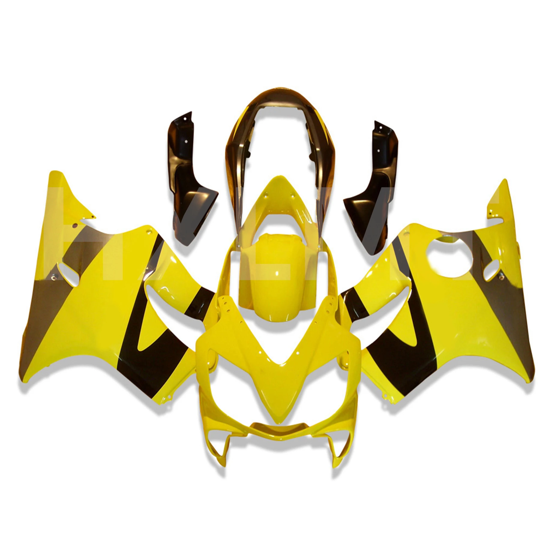 

Cheap Motorcycle Fairing For HONDA CBR600 F4I 04 05 06 07 CBR 600 F4I 2004 2005 2006 2007 Yellow Body Kit (Injection molding)