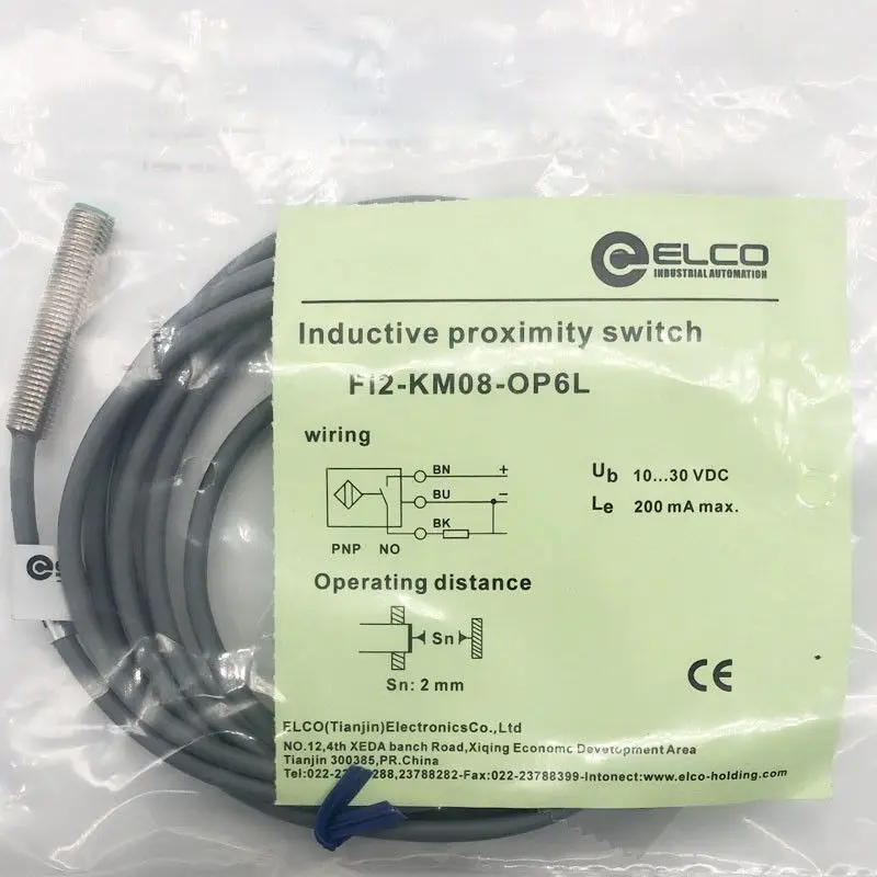 

Датчик приближения Φ FI5 BP6L08