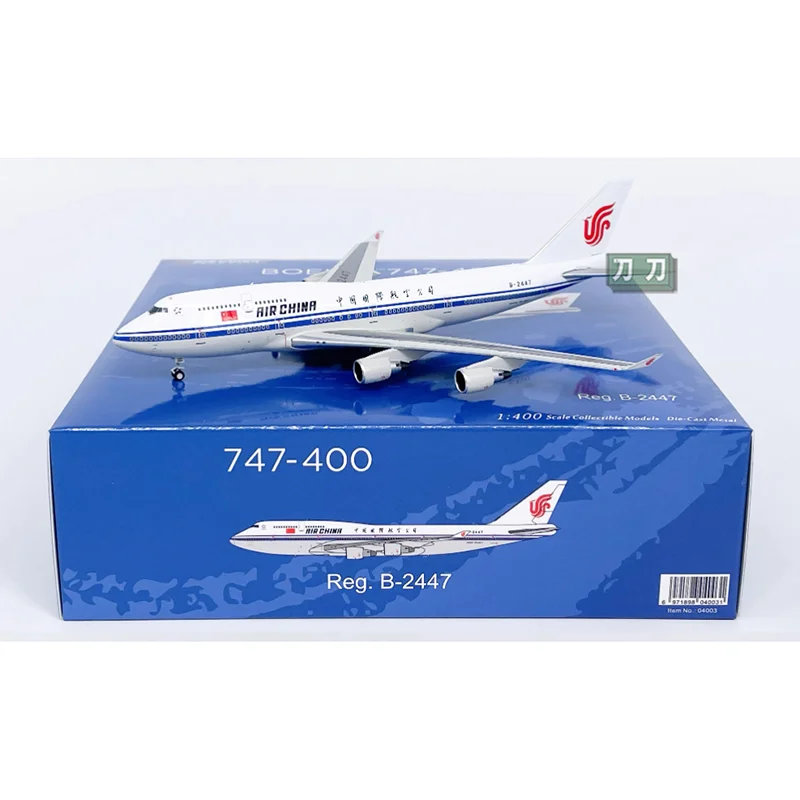 

NG Diecast 1/400 Scale International Airlines B747-400 Passenger Aircraft B-2447 2472 Aircraft Model Alloy Ornament Collection