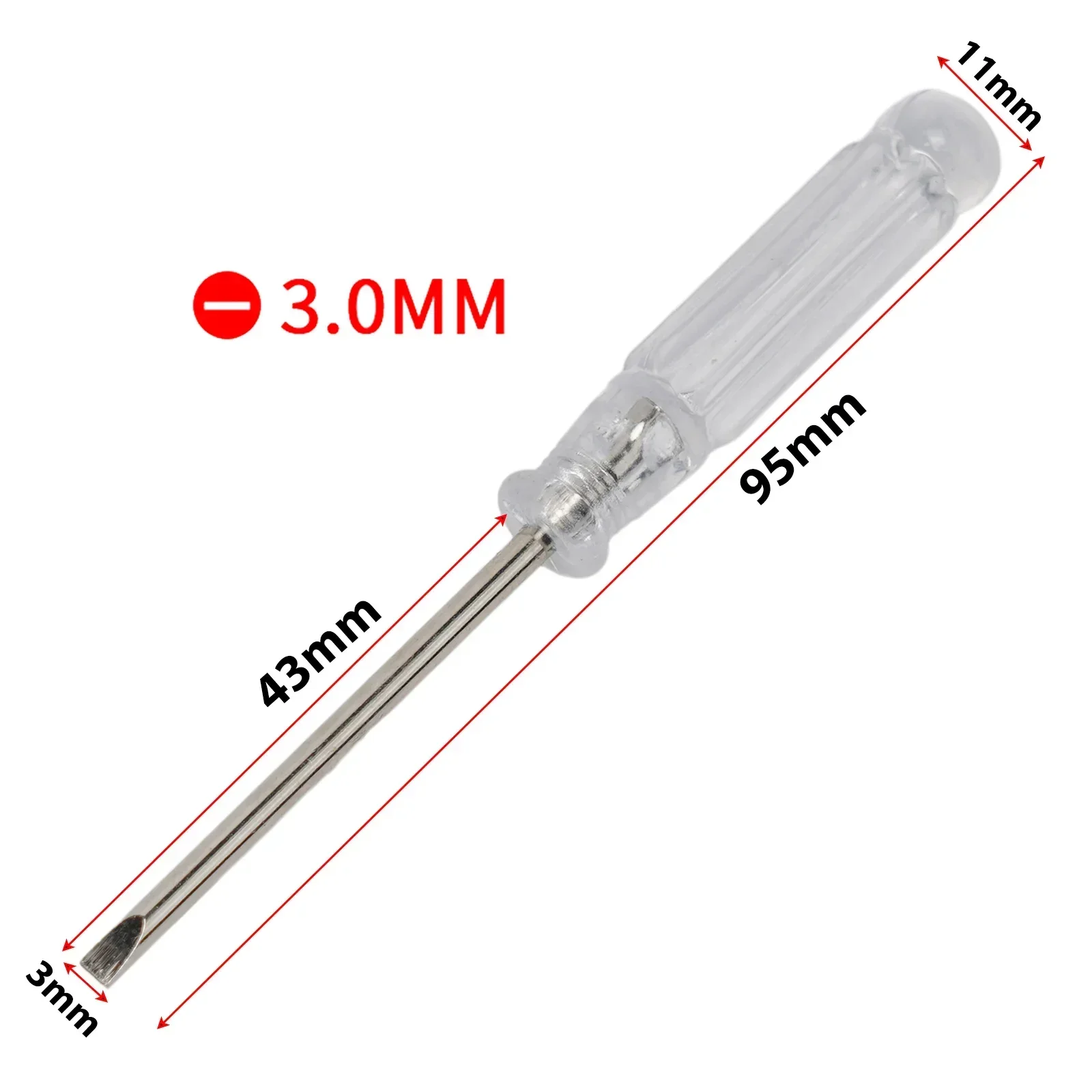 10Pcs 3.74Inch Small Mini Screwdriver Set Kit Repair Tools Screwdriver Repair Hand Tool Slotted Cross Screwdrivers