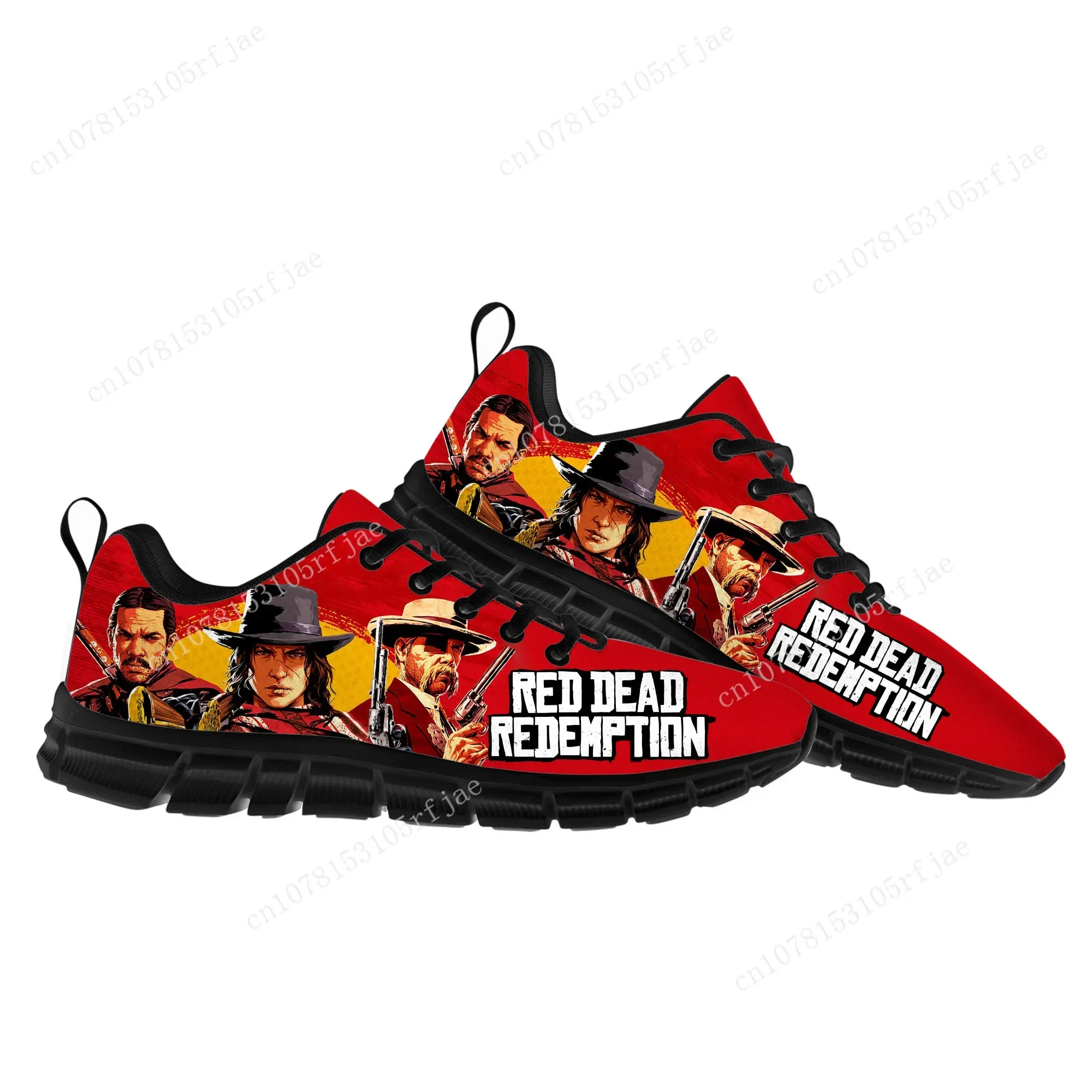 Video Game Red Dead Redemption Sports Shoes Mens Womens Teenager Sneakers Sneaker Custom Built Shoe