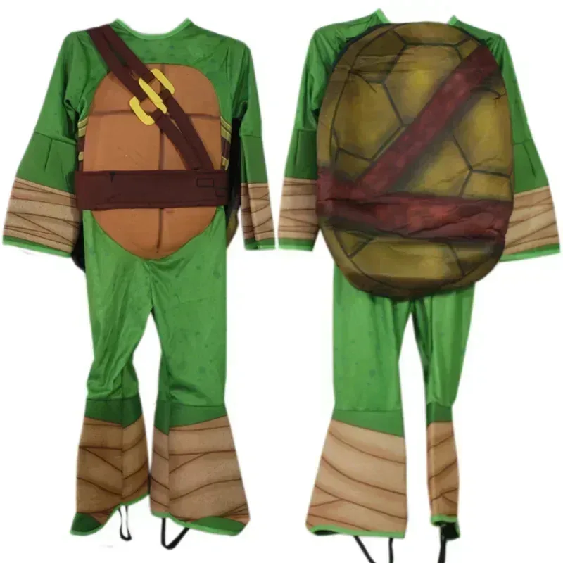 Disfraz de Halloween para niños, ropa de Cosplay, tortuga Ninja, Anime japonés, tortuga, juego de rol, ropa de escenario