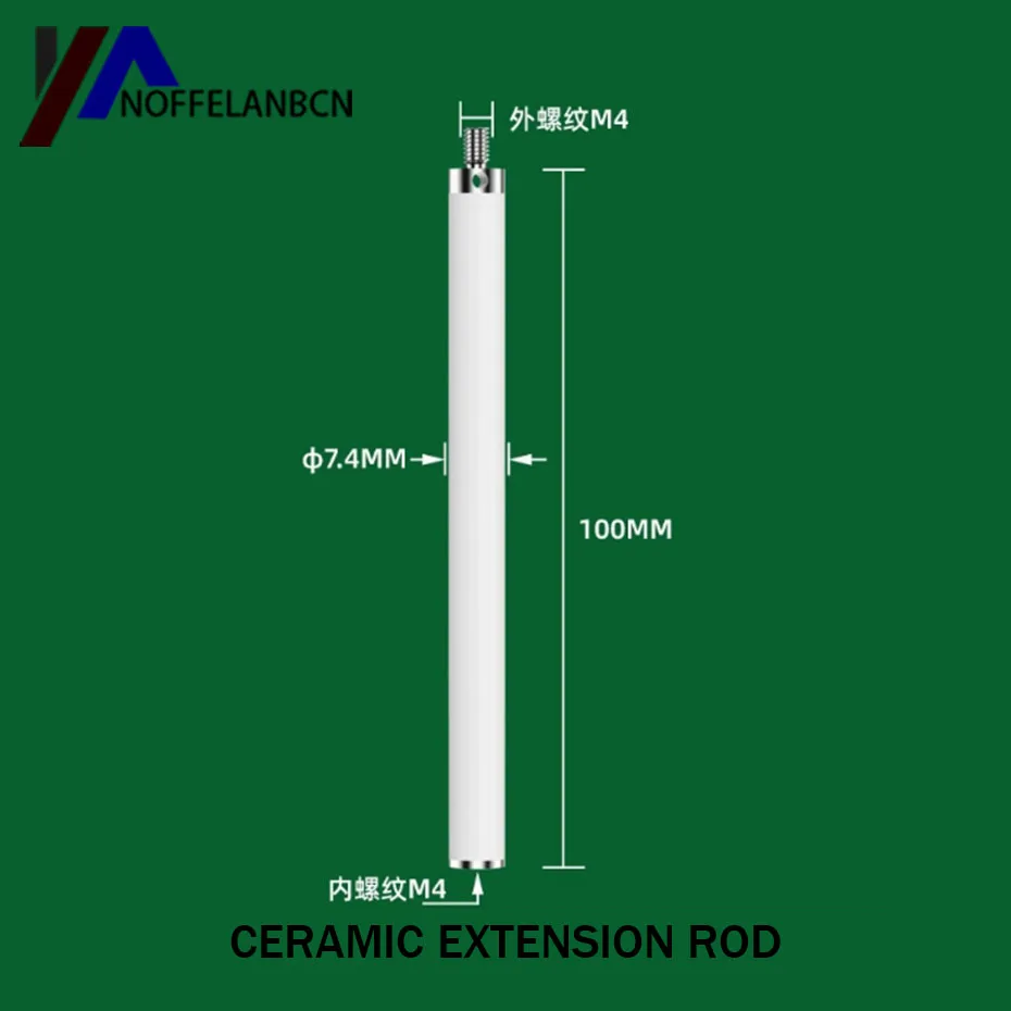 M4 Coordinate Probe 3D Measuring Needle CNC Online Measuring Head Ruby Probe Carbon Fiber Ceramic Measuring Rod