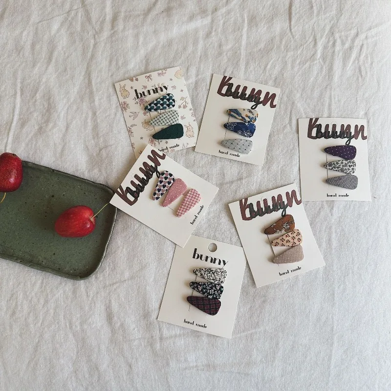 

Детские заколки для волос для девочек, простые тканевые заколки для волос, модные элегантные повседневные аксессуары для волос, головные уборы, заколки для волос для повседневной носки F788