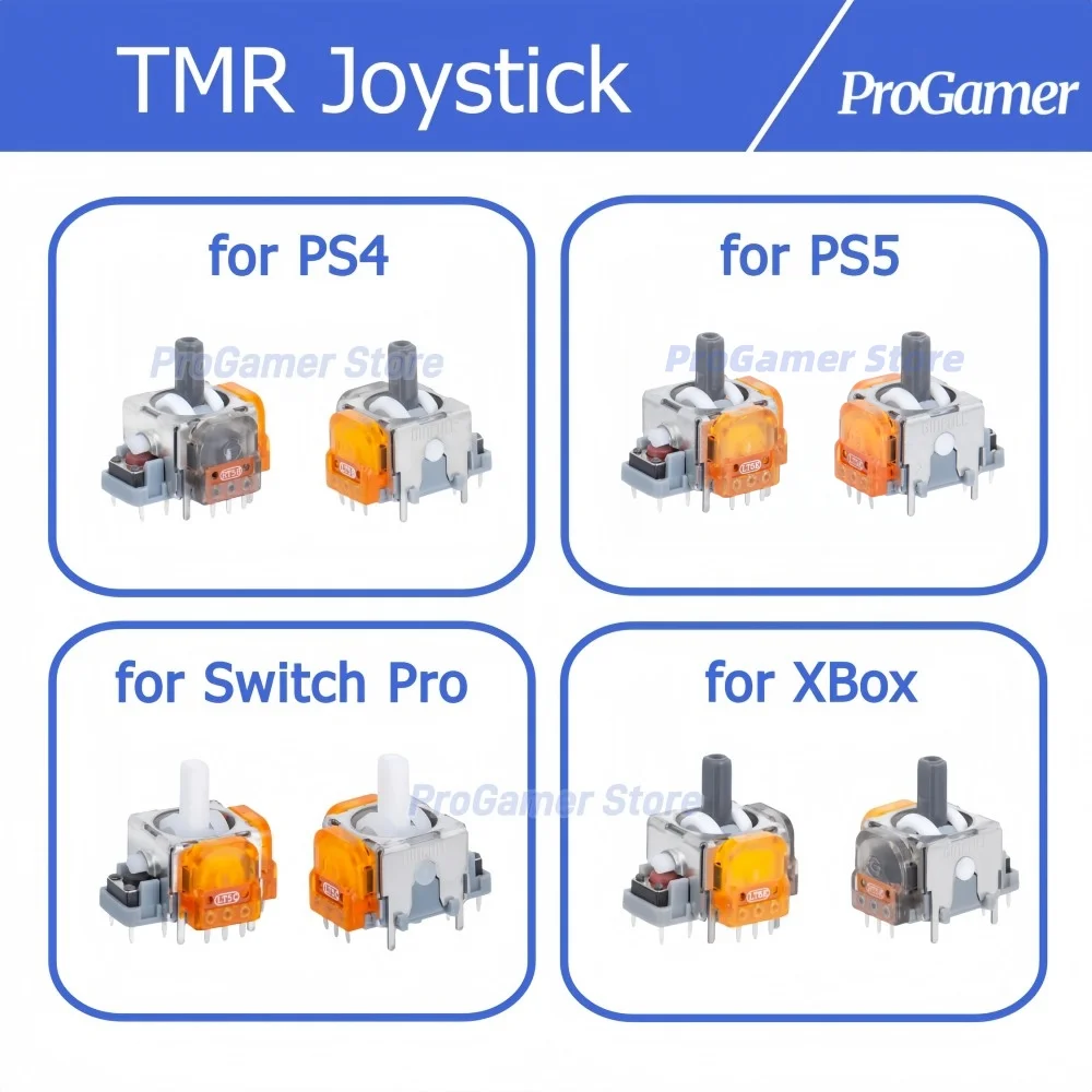 50/80/100 قطعة استبدال عصا التحكم TMR لـ PS5 DualSense PS4 Xbox X | أجزاء إصلاح أعواد الإبهام الكهرومغناطيسية لوحدة التحكم بمفتاح S #6